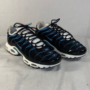 Men’s Nike Air Max Plus TN Black with Blue Accents